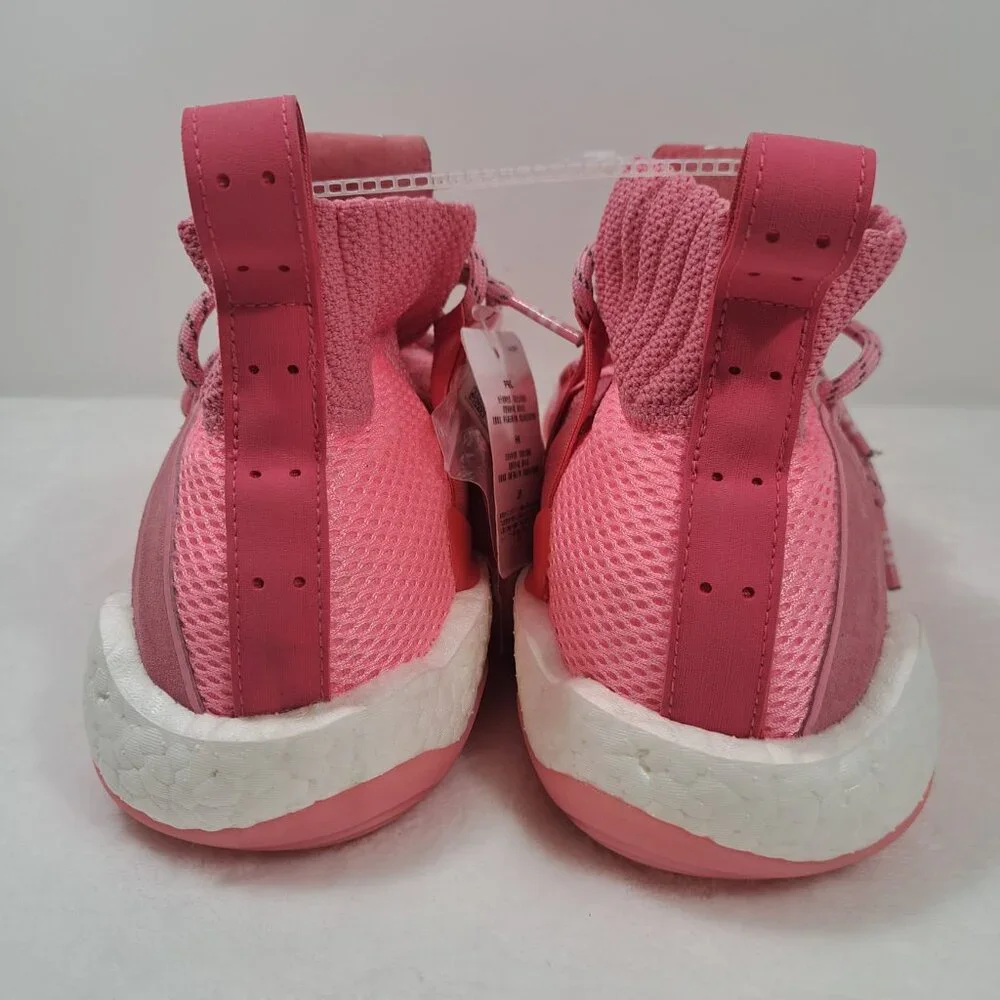 ADIDAS Crazy By Pharrell Williams Mens Size 10.5 Basketball‎ Shoes Hyper Pink - Picture 7 of 12